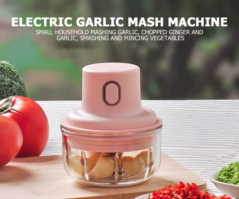 Usb Mini Mash Electric Garlic Chopper & Vegetable Grinder