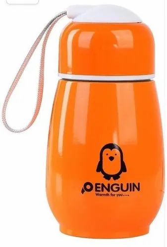 1 Piece Lovely Penguin Thermos Bottle for Kids, Girl, Stainless Steel Vacuum Cup Flask Mug Kids (Random Color Will be dispatched)