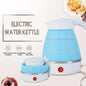 Travel Folding Electric Kettle, Fast Boiling, Portable Electric Kettle, 600ml Boil Dry Protection (PS)