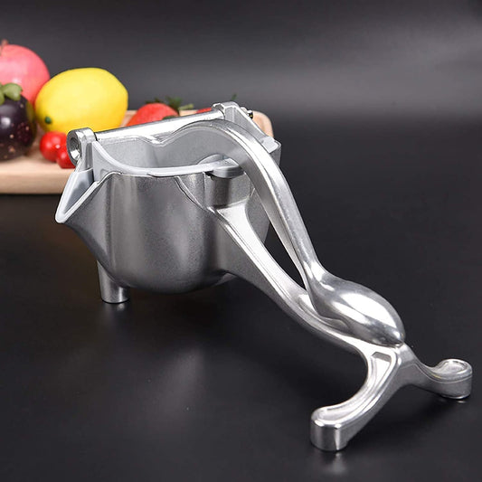 Manual Citrus Juicer,Automoness Lemon Squeezer, Heavy Duty Aluminum Alloy Juice Extractor Premium Manual Citrus Press Juicer