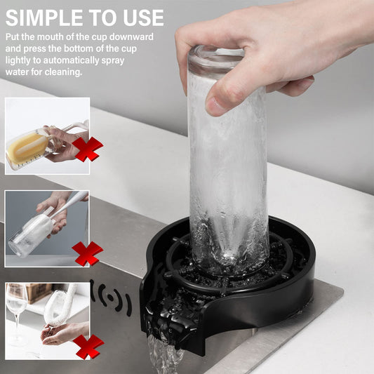 Glass,Cup Washer for sink